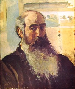 Pissarro: Autoritratto, 1873, olio su tela